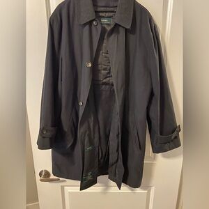 Ralph Lauren Navy Trench Coat